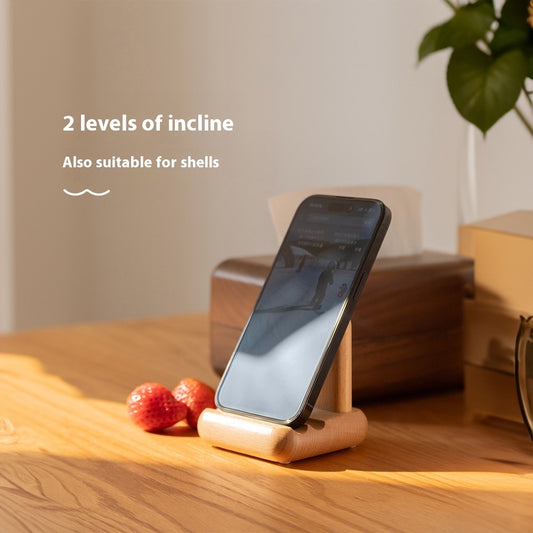 Creative Bunny Tatami Wooden Mobile Phone Stand
