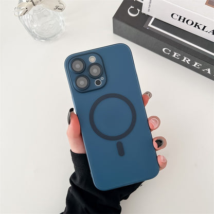 Ice Mist Ultra-thin Magnetic Frosted All-inclusive Phone Case