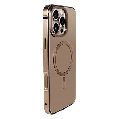 Metal Frame Magnetic Suction Original Machine Color Phone Case