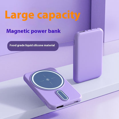 Simple and durable Power Bank Magsafe Magnetic Wireless Charger 5000 MA