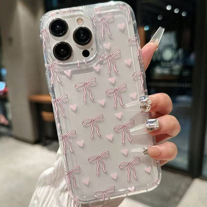 Girl Bow All-inclusive Phone Case Drop-resistant