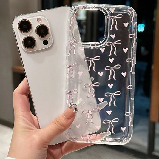 Girl Bow All-inclusive Phone Case Drop-resistant