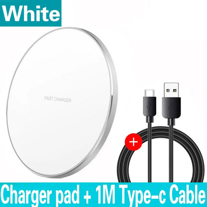 200W Fast Wireless Charging Pad – For iPhone, Samsung & More
