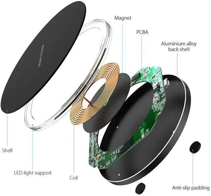 200W Fast Wireless Charging Pad – For iPhone, Samsung & More