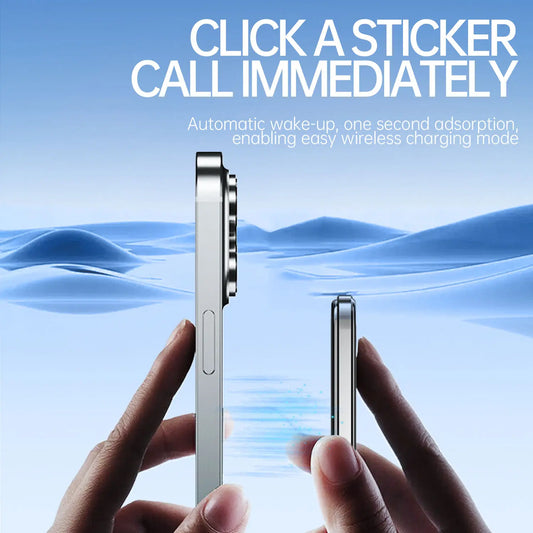 Ultra-Slim 10,000mAh MagSafe Power Bank – Snap-On, Fast, and Always Ready.