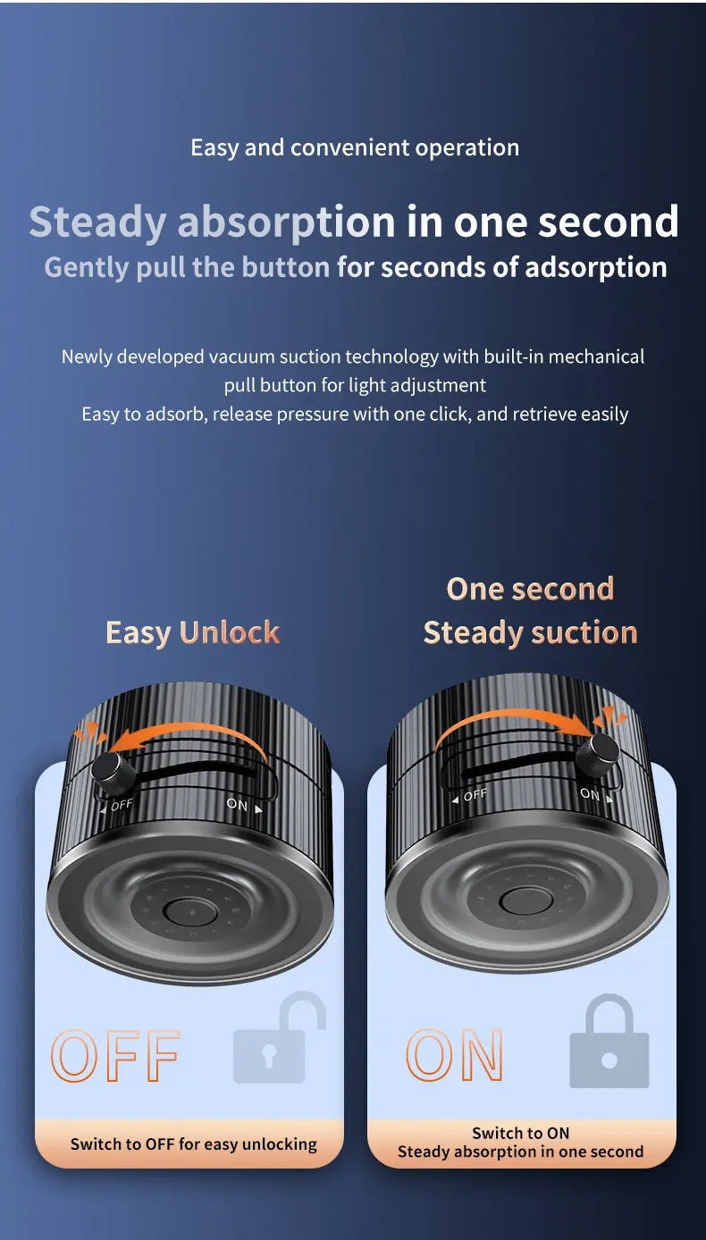 Magnetic Foldable Phone Holder – Strong & Portable